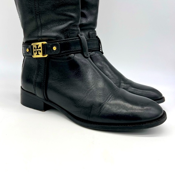 Tory Burch Alessandra Riding Boots Size 8.5 - Picture 8 of 16